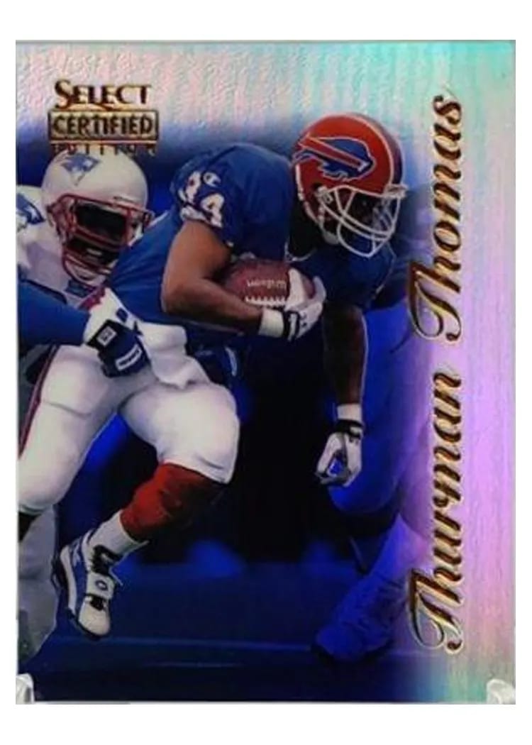 1996 Select Certified Thurman Thomas #65 card