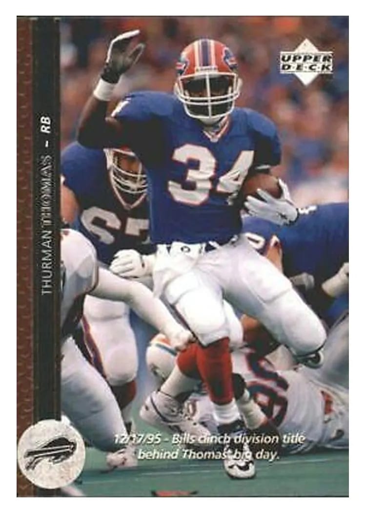 1996 Upper Deck Thurman Thomas #64 card