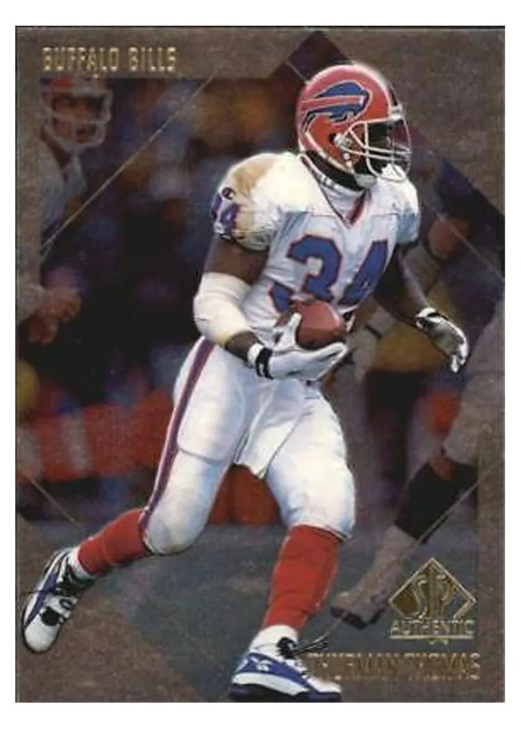 1997 SP Authentic Thurman Thomas #48 card