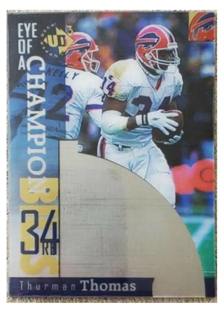 1997 Upper Deck UD3 Thurman Thomas #57 card