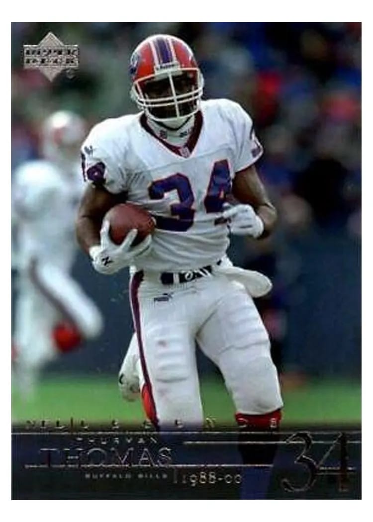 2001 Upper Deck Legends Thurman Thomas #8 card