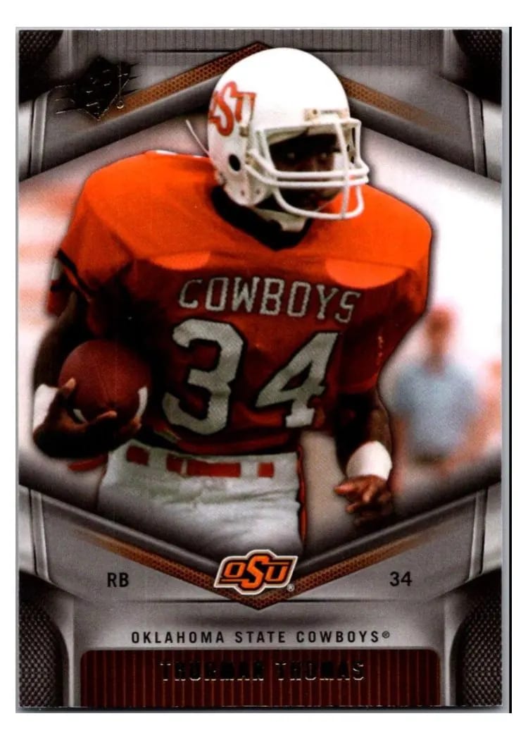 2012 Spx Thurman Thomas #45 card