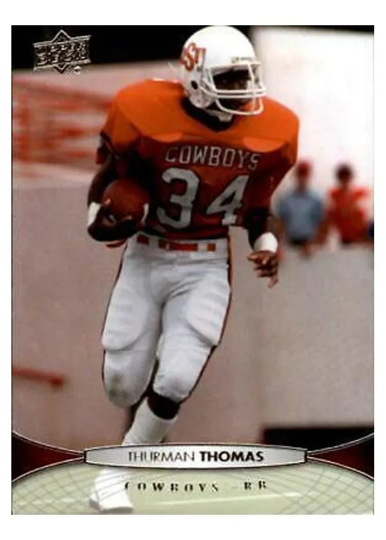2012 Upper Deck Thurman Thomas #43 card
