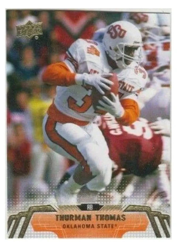 2014 Upper Deck Thurman Thomas #18 card