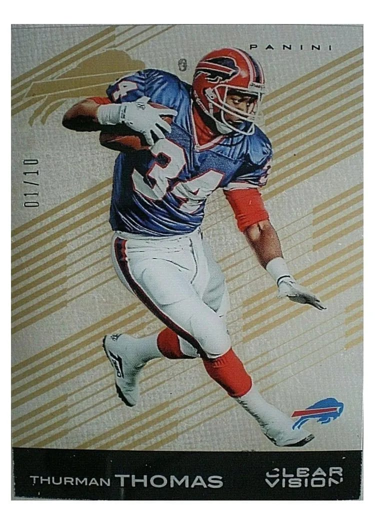 2015 Panini Clear Vision Thurman Thomas #7 card