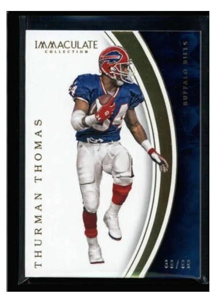 2016 Panini Immaculate Thurman Thomas #5 card