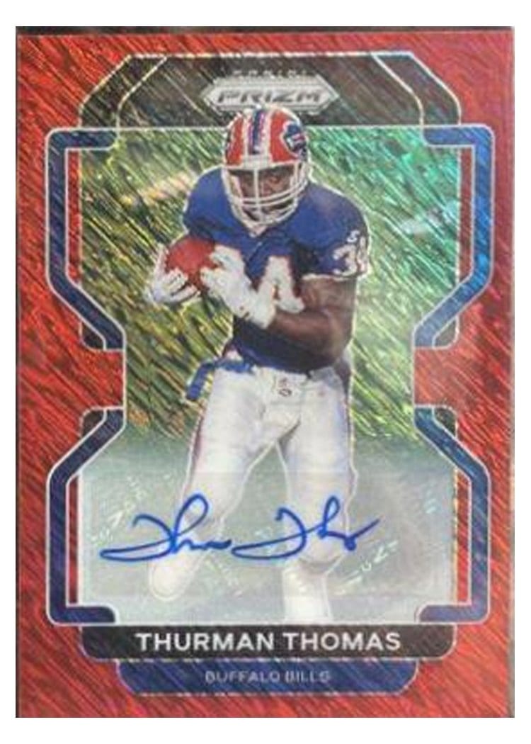 2021 Panini Prizm Base Set Thurman Thomas #123 card