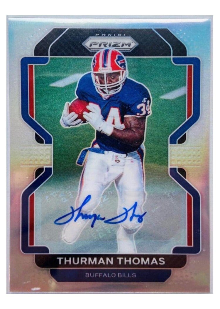 2021 Panini Prizm Base Set Thurman Thomas #123 card