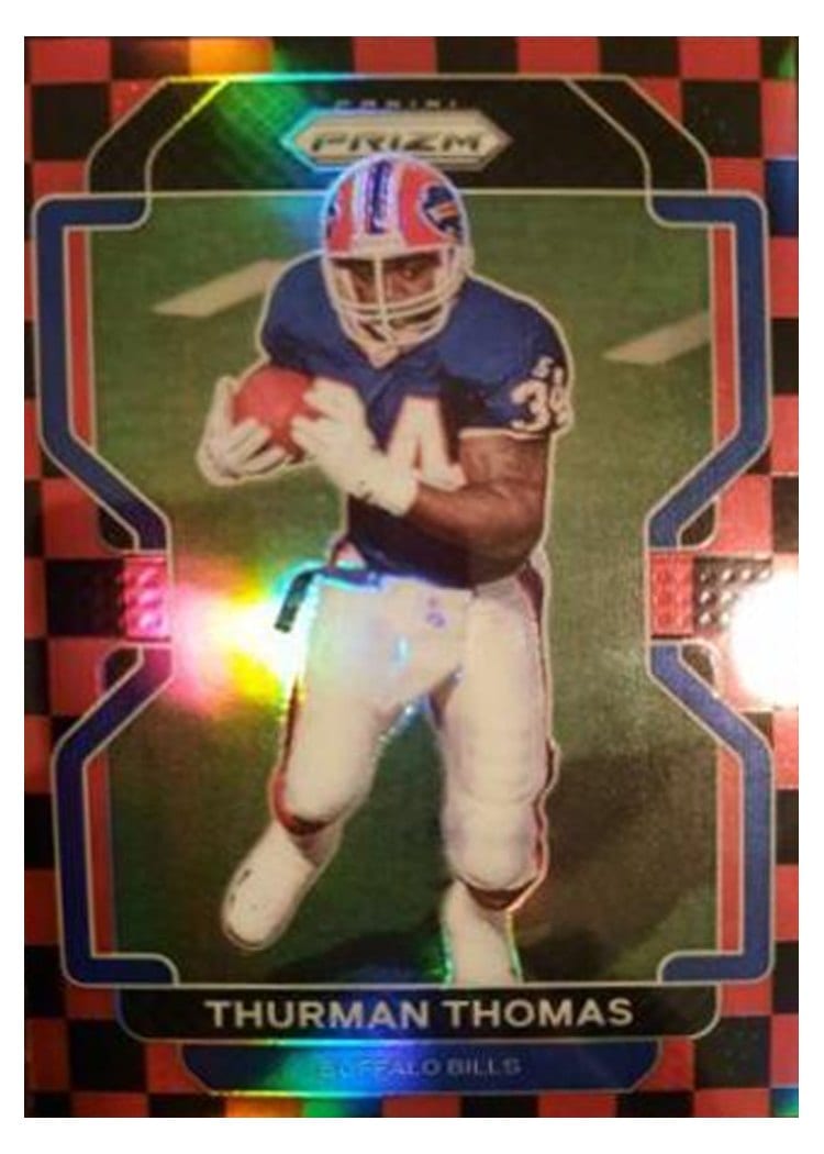 2021 Panini Prizm Base Set Thurman Thomas #123 card