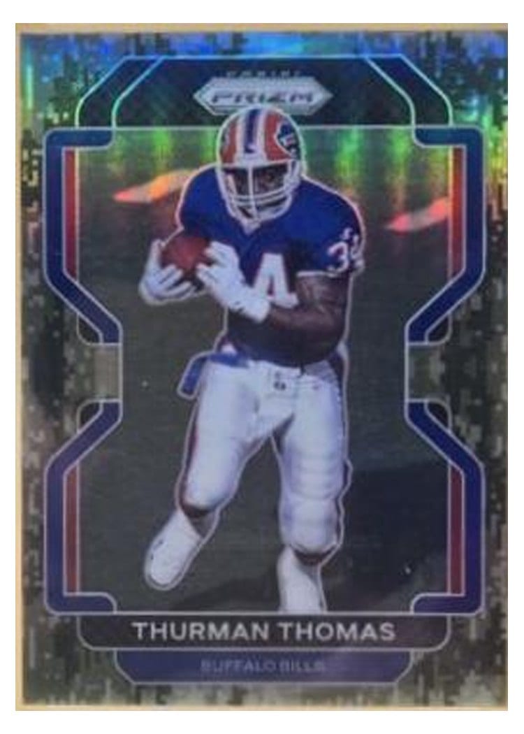 2021 Panini Prizm Base Set Thurman Thomas #123 card