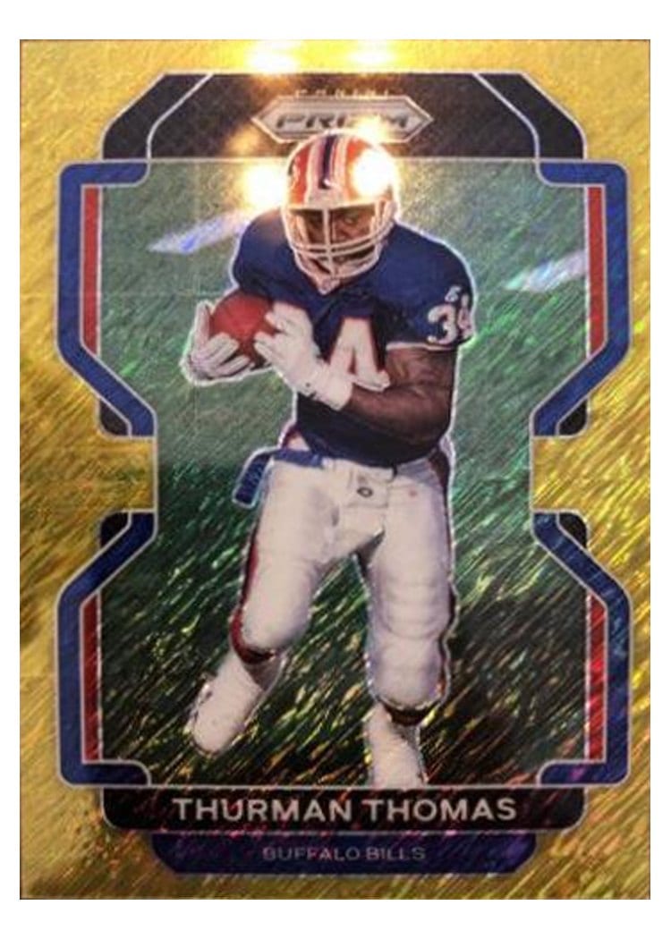 2021 Panini Prizm Base Set Thurman Thomas #123 card