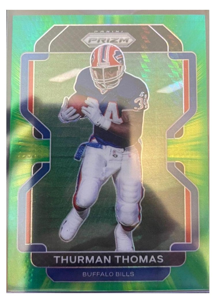 2021 Panini Prizm Base Set Thurman Thomas #123 card