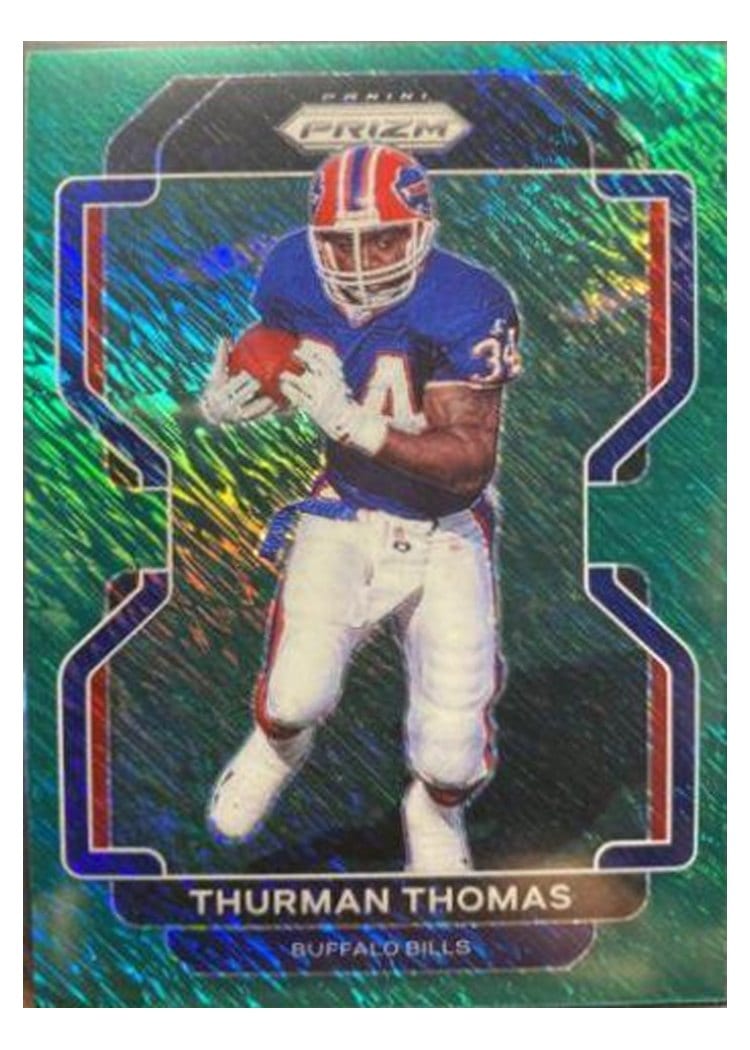 2021 Panini Prizm Base Set Thurman Thomas #123 card