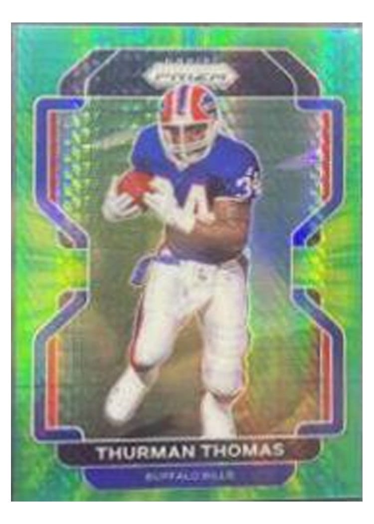 2021 Panini Prizm Base Set Thurman Thomas #123 card