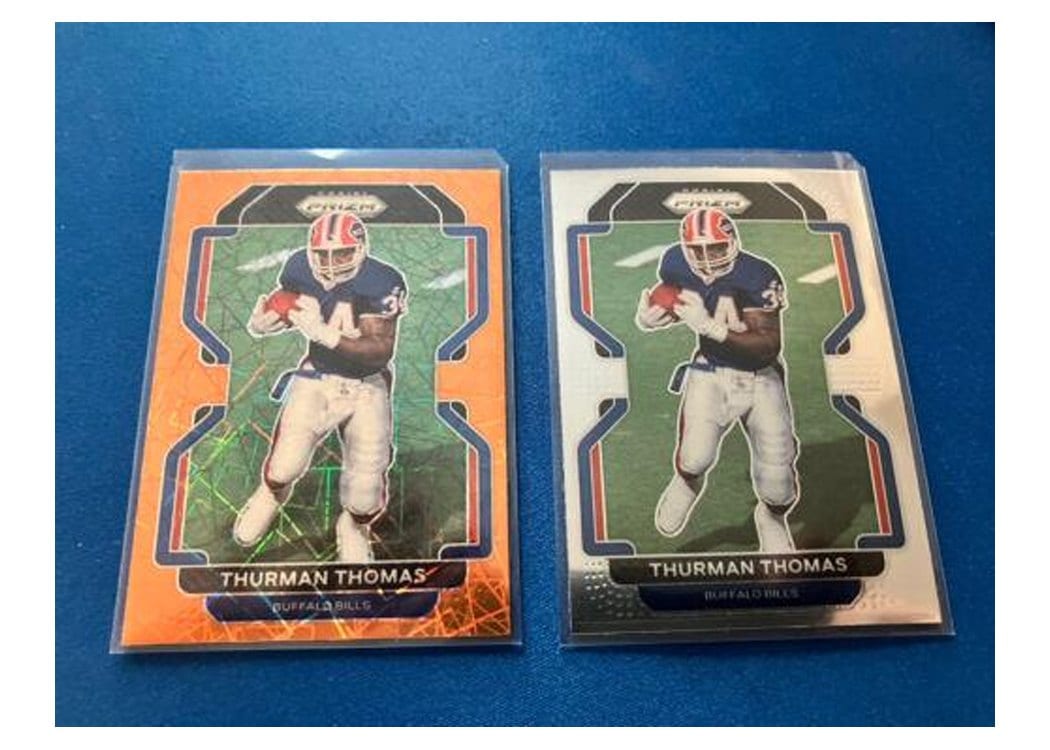 2021 Panini Prizm Base Set Thurman Thomas #123 card