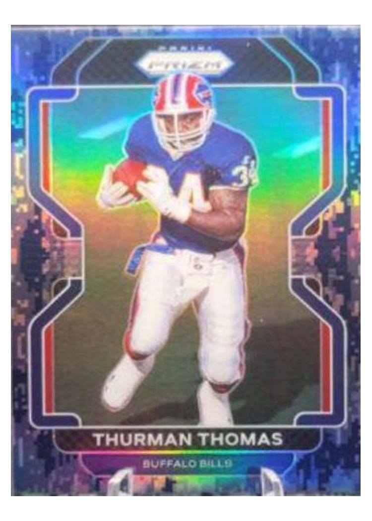 2021 Panini Prizm Base Set Thurman Thomas #123 card