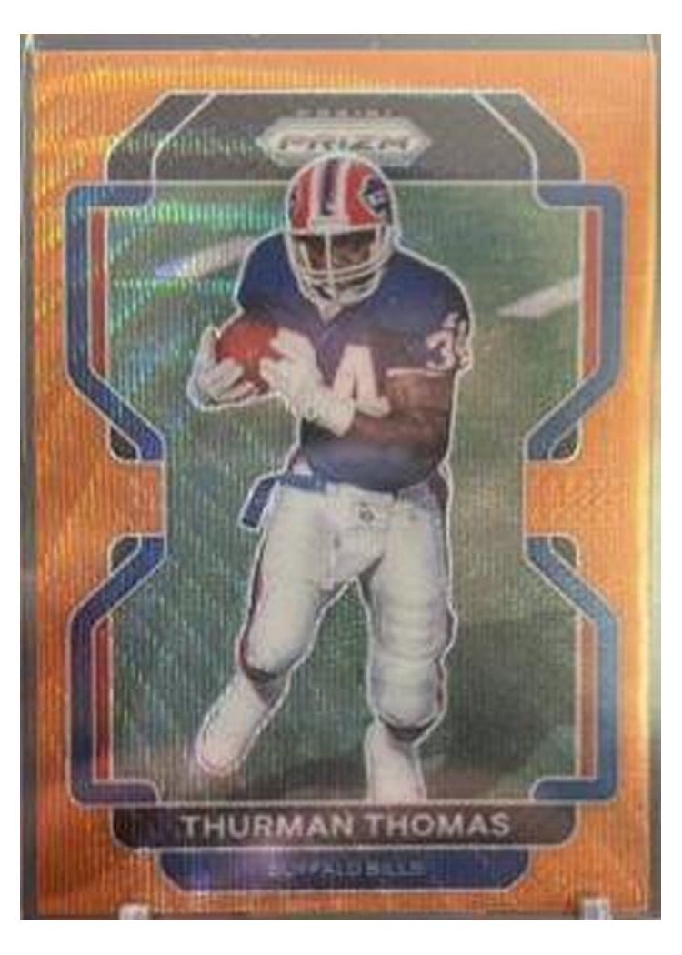 2021 Panini Prizm Base Set Thurman Thomas #123 card