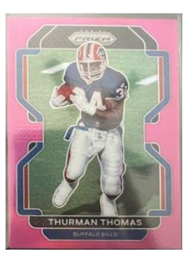 2021 Panini Prizm Base Set Thurman Thomas #123 card
