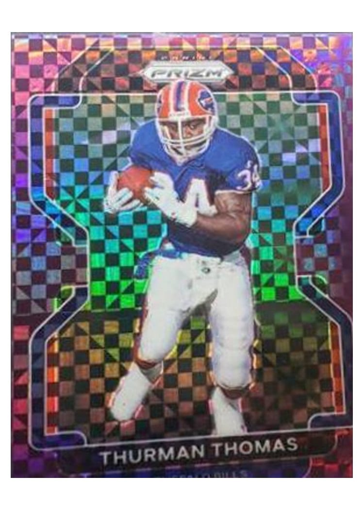 2021 Panini Prizm Base Set Thurman Thomas #123 card
