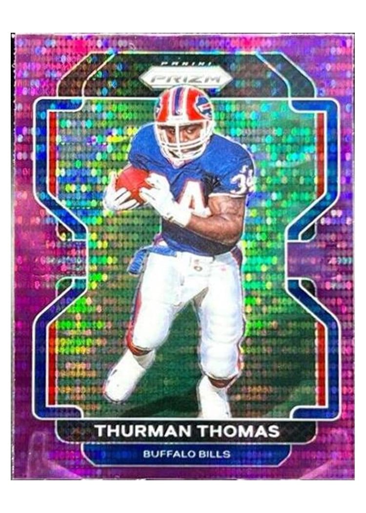 2021 Panini Prizm Base Set Thurman Thomas #123 card
