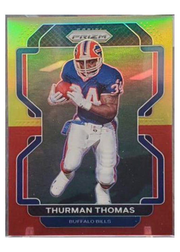 2021 Panini Prizm Base Set Thurman Thomas #123 card