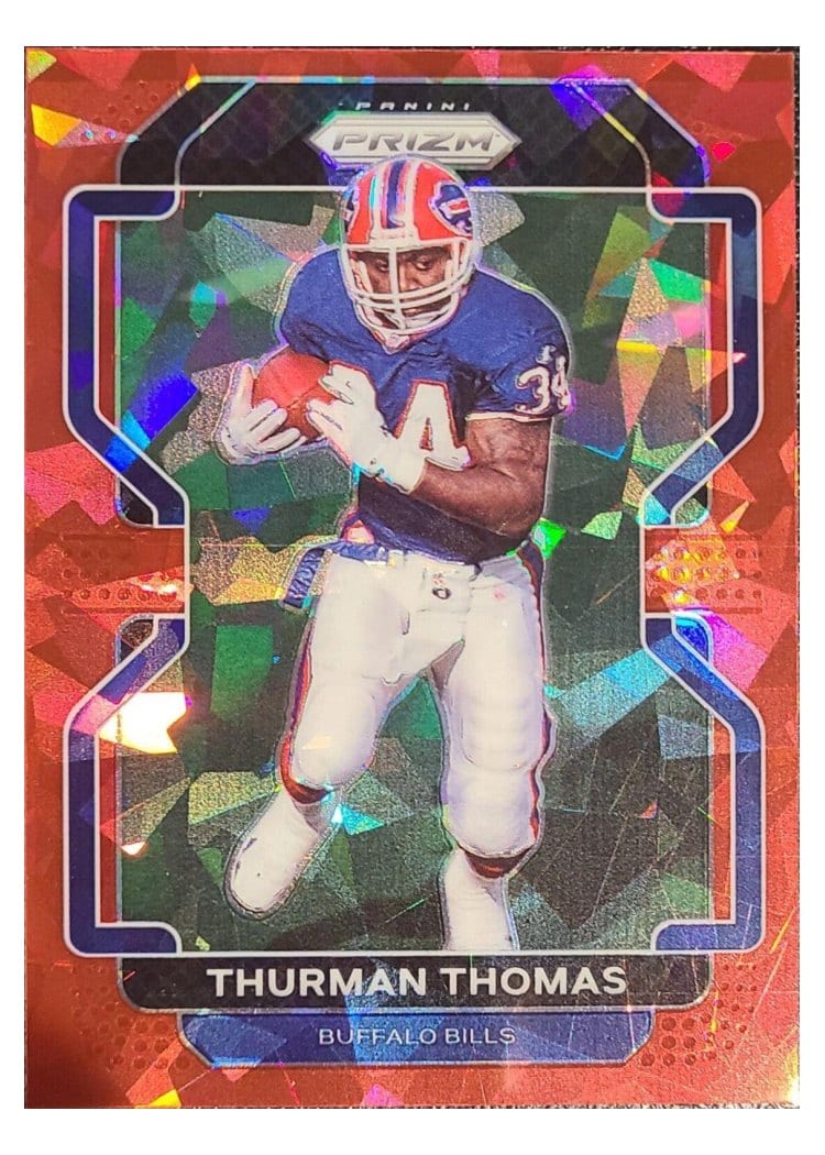 2021 Panini Prizm Base Set Thurman Thomas #123 card