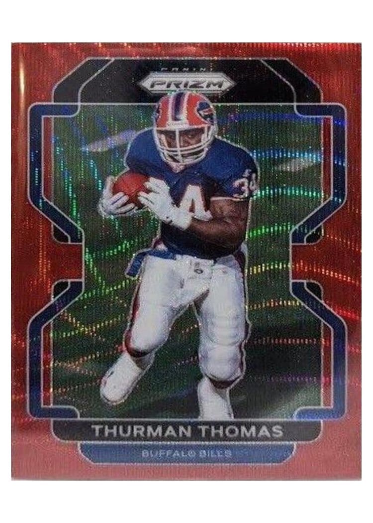 2021 Panini Prizm Base Set Thurman Thomas #123 card