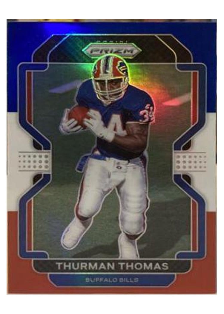2021 Panini Prizm Base Set Thurman Thomas #123 card
