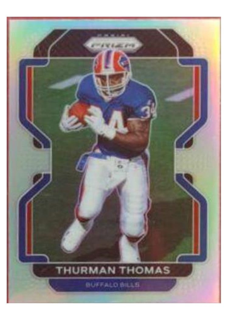 2021 Panini Prizm Base Set Thurman Thomas #123 card