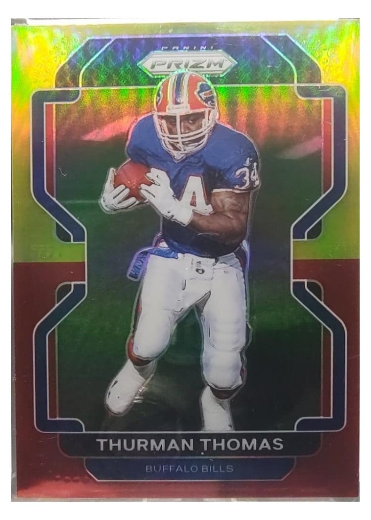 2021 Panini Prizm Base Set Thurman Thomas #123 card