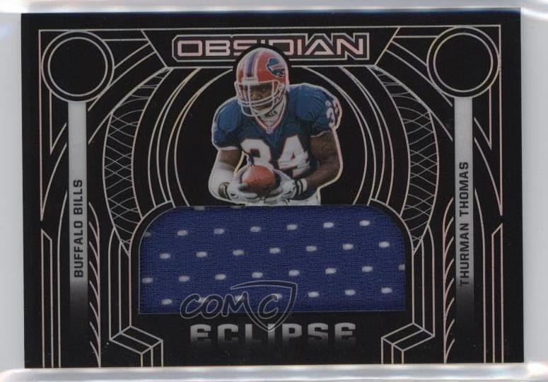 2022 Panini Obsidian Eclipse Thurman Thomas #ECL-TTH card