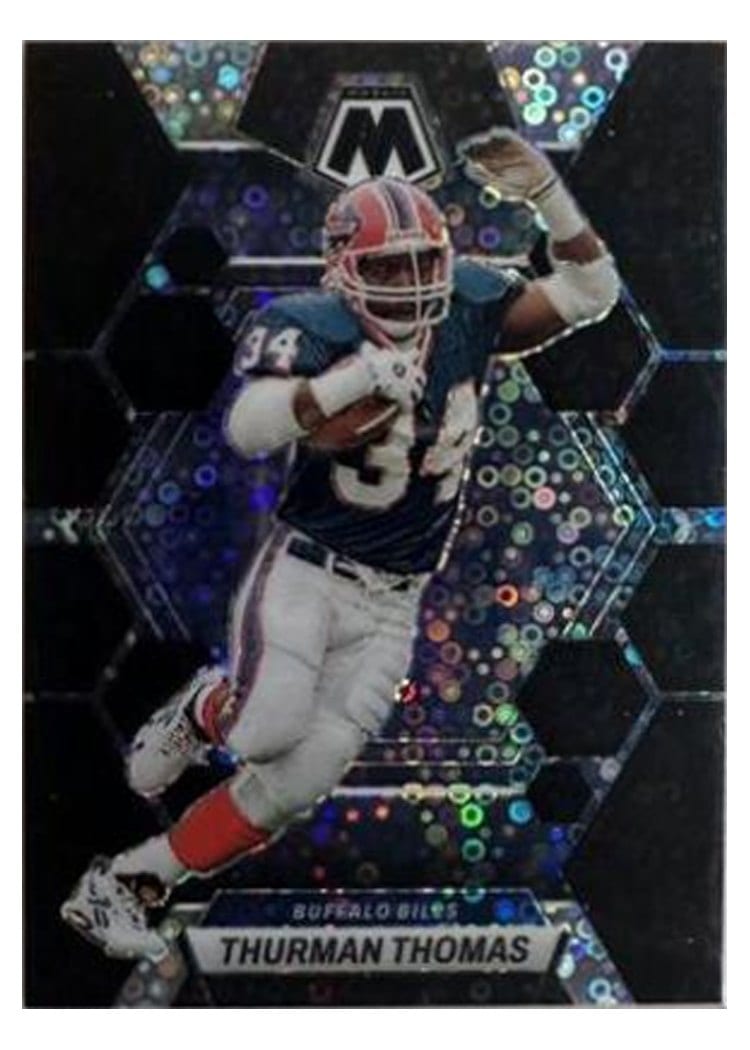 2023 Panini Mosaic Base Set Thurman Thomas #27 card