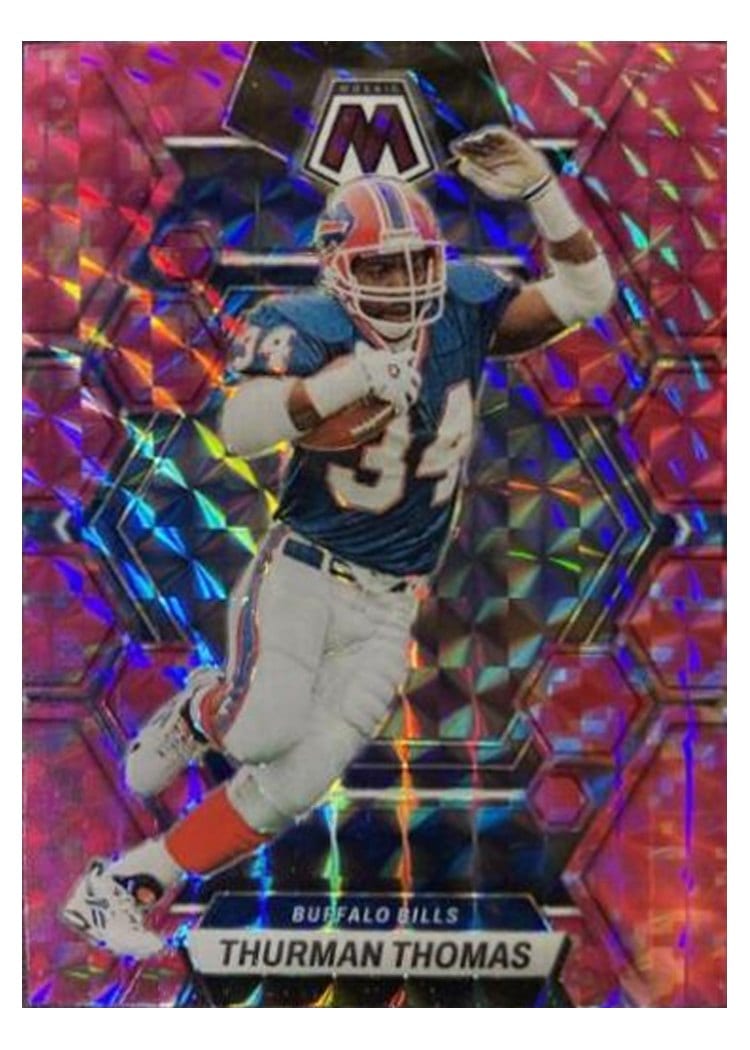 2023 Panini Mosaic Base Set Thurman Thomas #27 card