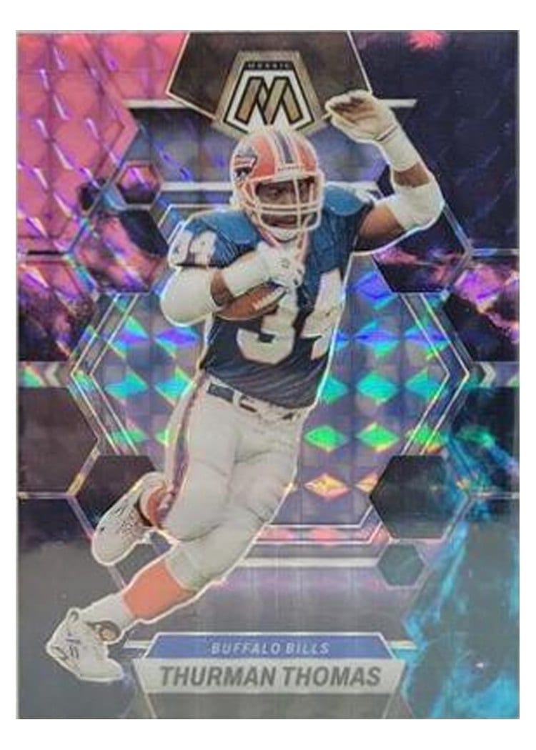 2023 Panini Mosaic Base Set Thurman Thomas #27 card