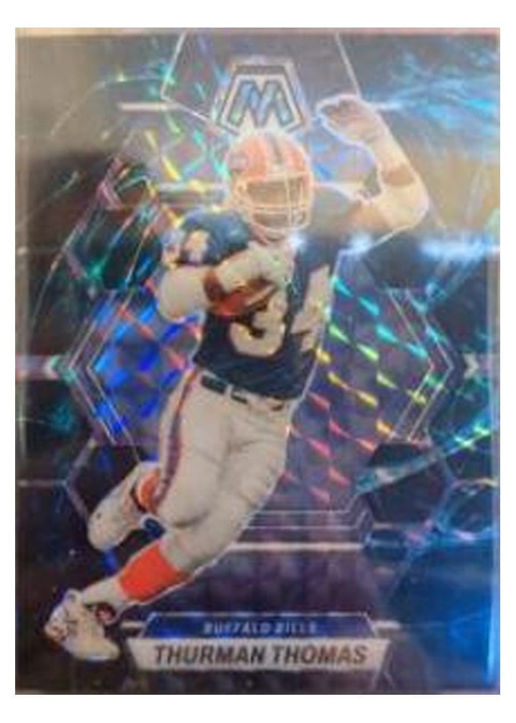 2023 Panini Mosaic Base Set Thurman Thomas #27 card