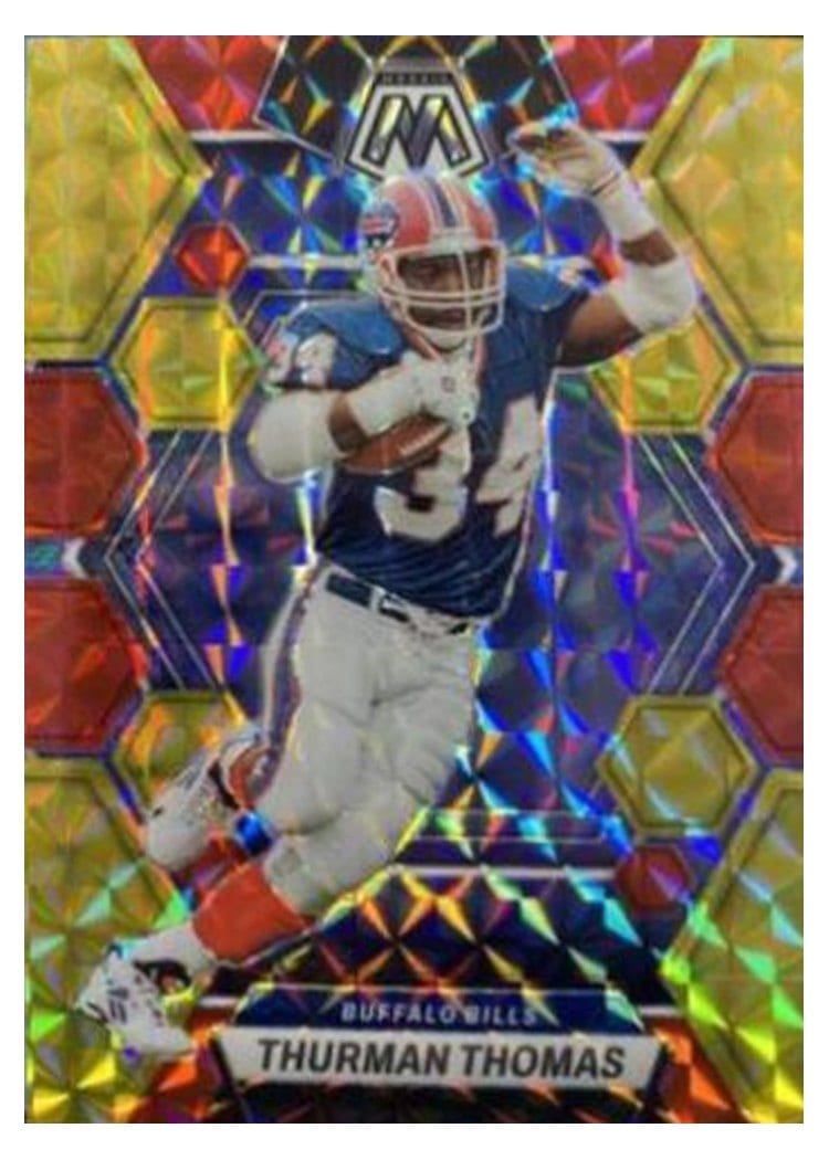 2023 Panini Mosaic Base Set Thurman Thomas #27 card