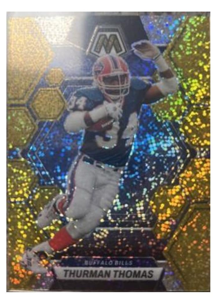2023 Panini Mosaic Base Set Thurman Thomas #27 card