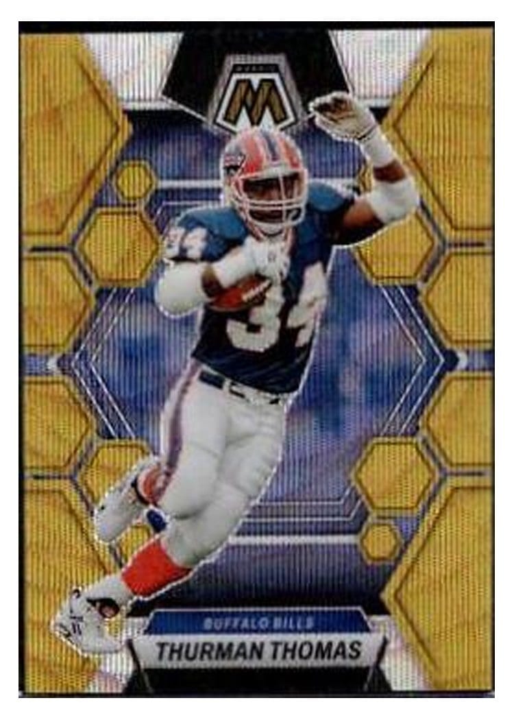2023 Panini Mosaic Base Set Thurman Thomas #27 card