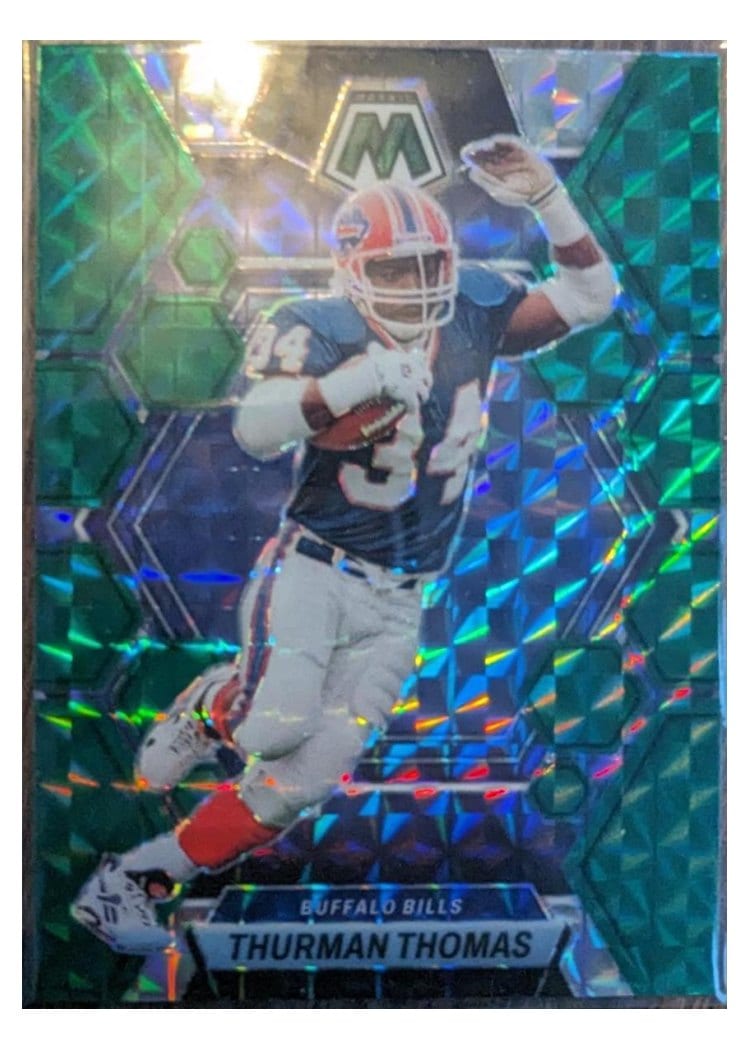 2023 Panini Mosaic Base Set Thurman Thomas #27 card