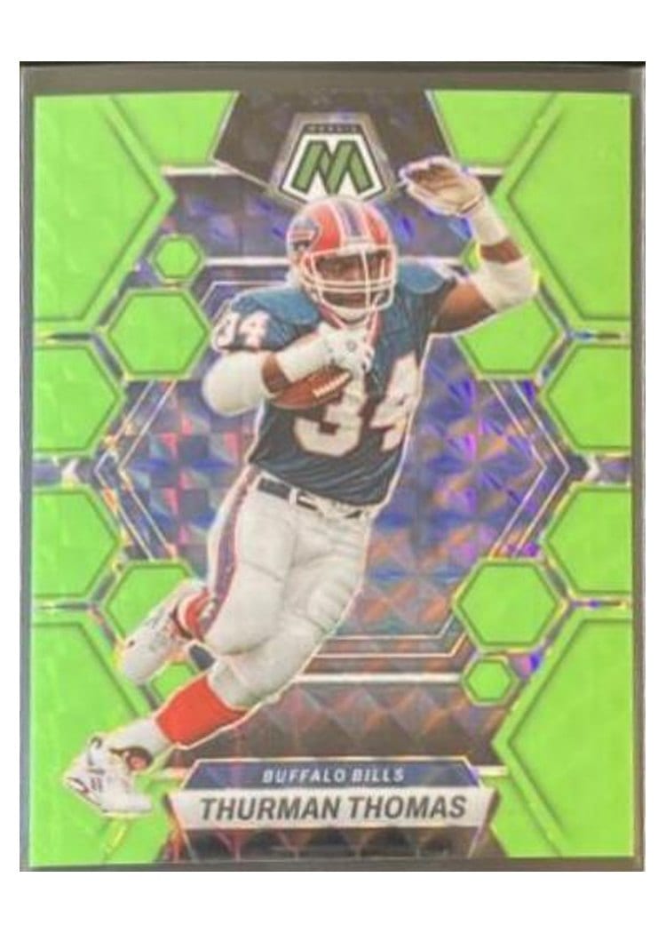 2023 Panini Mosaic Base Set Thurman Thomas #27 card