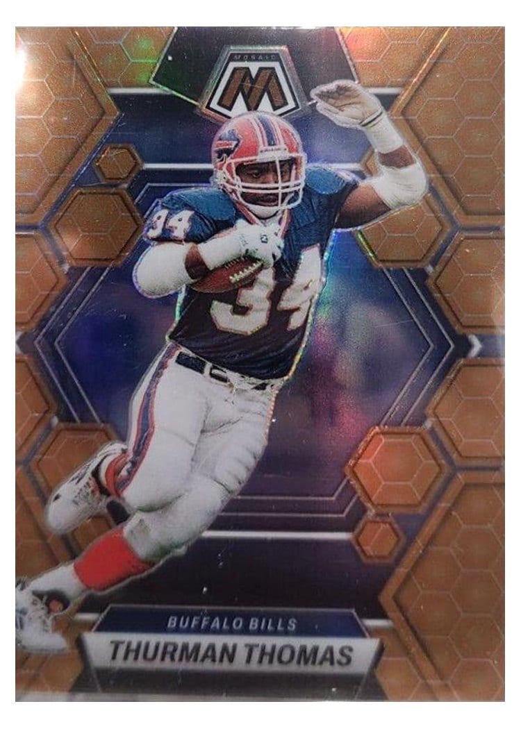 2023 Panini Mosaic Base Set Thurman Thomas #27 card