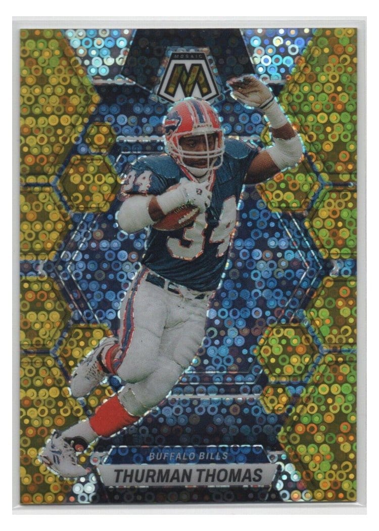 2023 Panini Mosaic Base Set Thurman Thomas #27 card