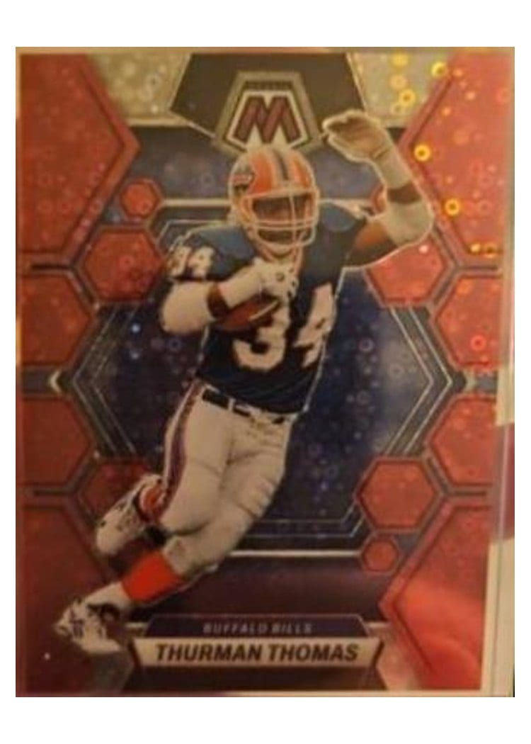 2023 Panini Mosaic Base Set Thurman Thomas #27 card