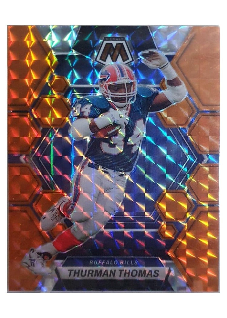 2023 Panini Mosaic Base Set Thurman Thomas #27 card