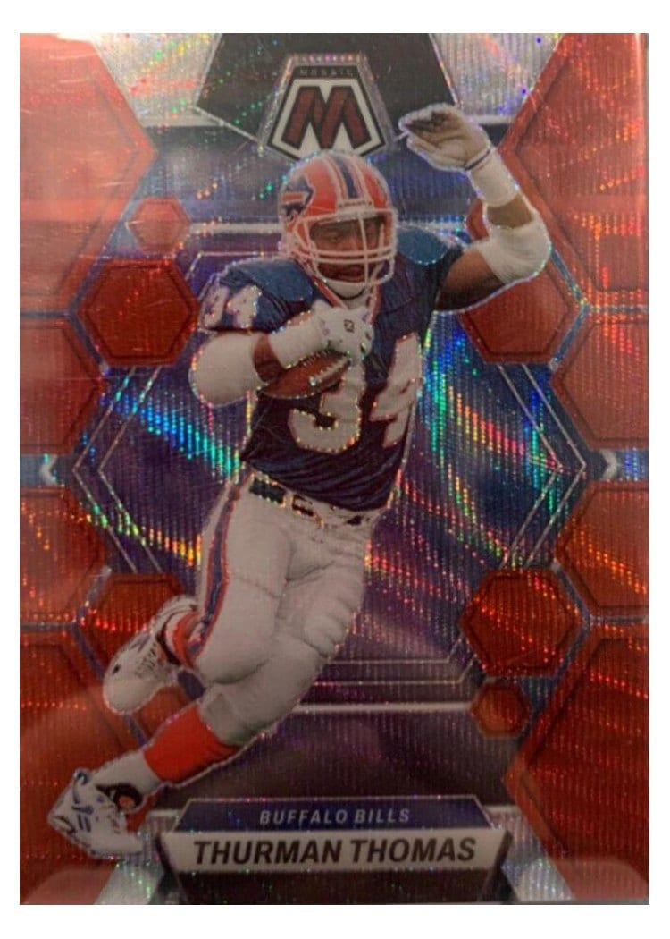 2023 Panini Mosaic Base Set Thurman Thomas #27 card