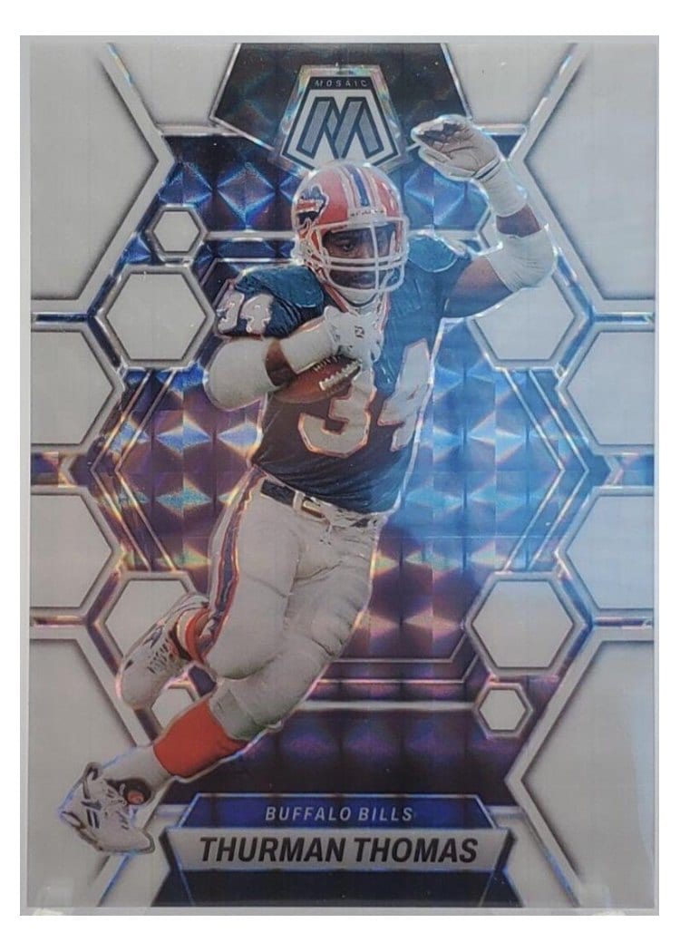 2023 Panini Mosaic Base Set Thurman Thomas #27 card