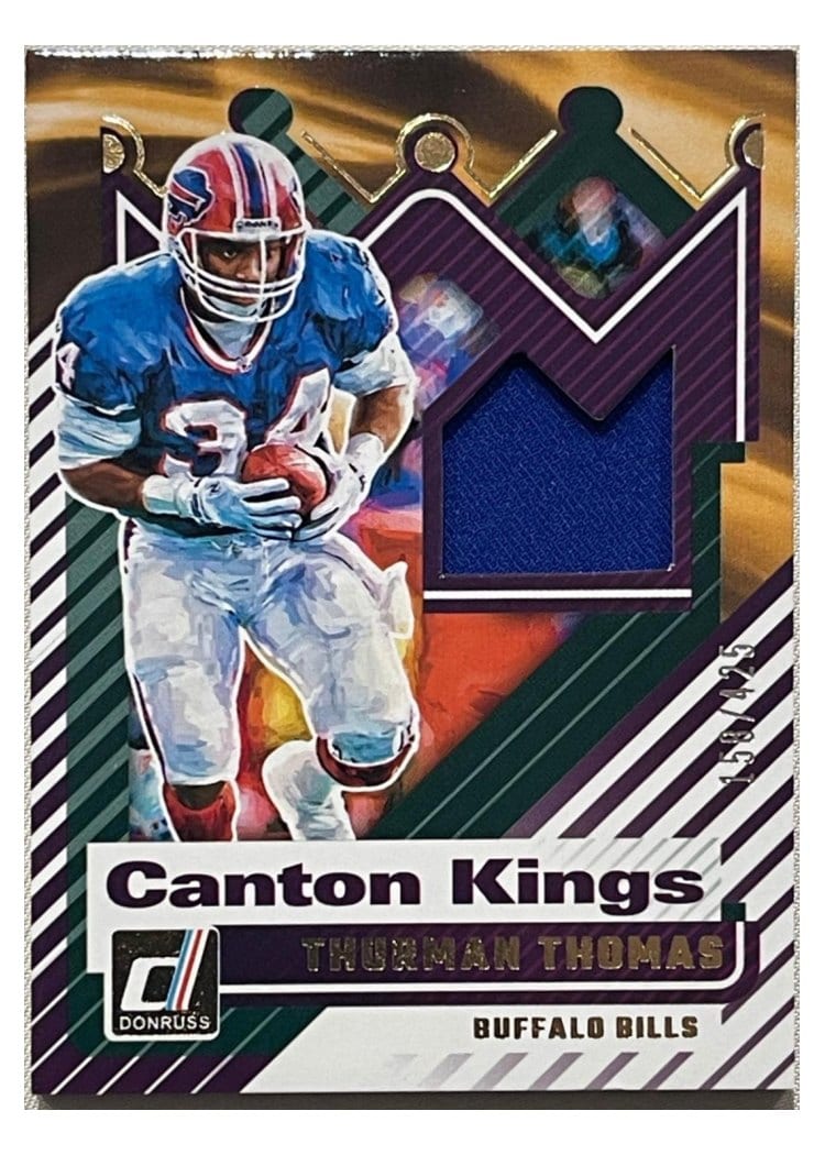 2025 Donruss Canton Kings Thurman Thomas #CK-TTS card