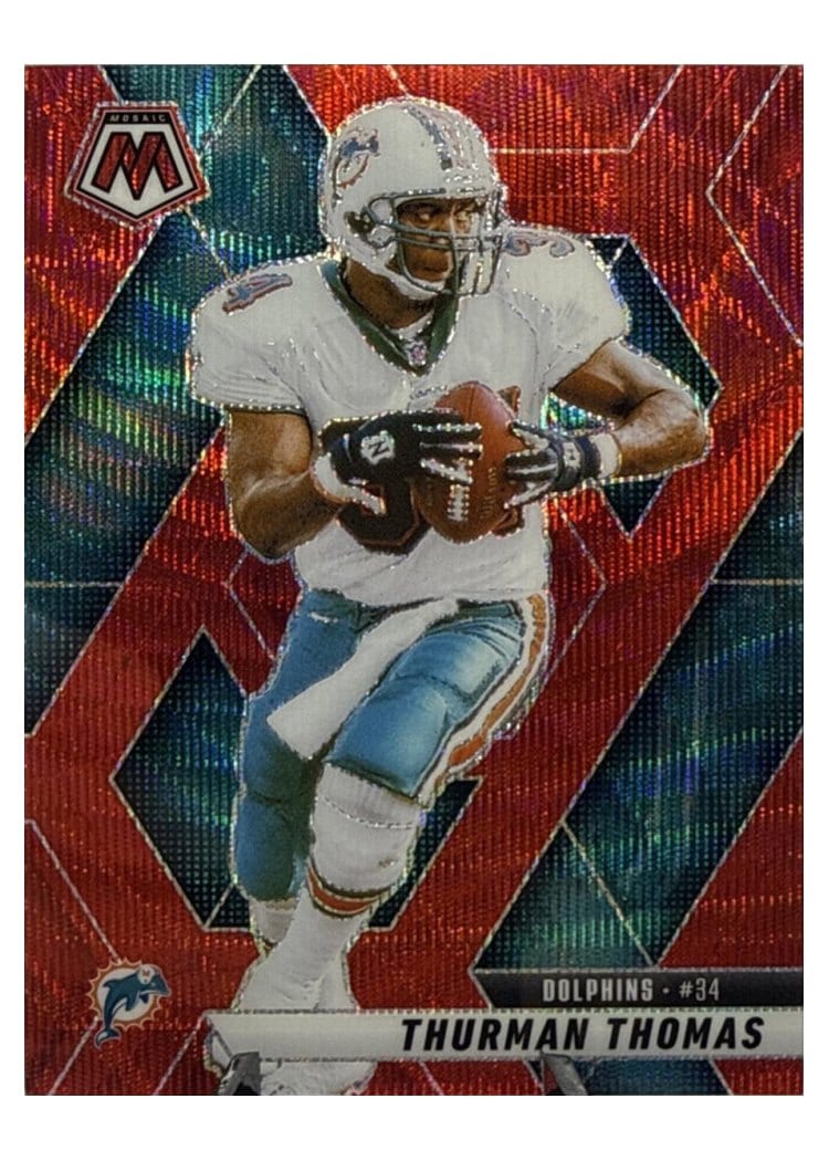 2025 Panini Mosaic Base Set Thurman Thomas #234 card