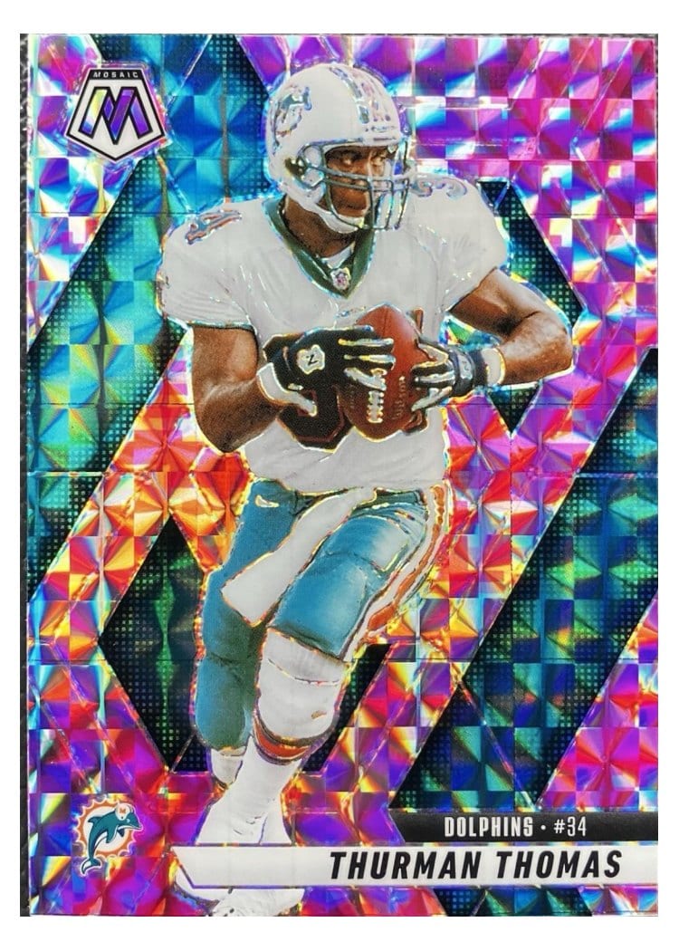 2025 Panini Mosaic Base Set Thurman Thomas #234 card