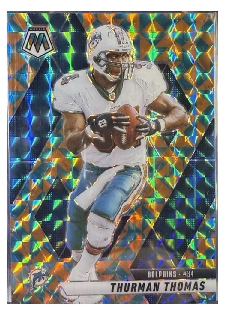 2025 Panini Mosaic Base Set Thurman Thomas #234 card